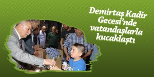 İlkadım’da lokmalar Demirtaş’tan