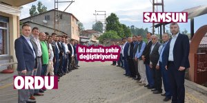 İki adımla şehir değiştiriyorlar 
