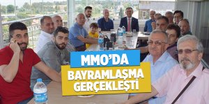 MMO Samsun şubesinde bayramlaşma