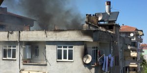 Çarşamba'da korkutan yangın