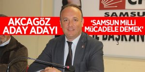 Akcagöz aday adayı
