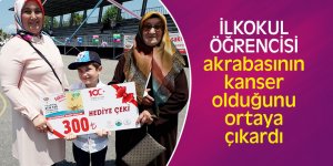 İlkokul öğrencisi akrabasının kanser olduğunu ortaya çıkardı