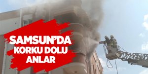 Samsun’da yangın korkuttu 