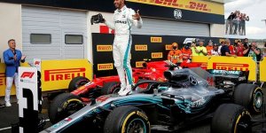 Hamilton Fransa'da kazandı