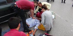 Kaza tartışmasında kalp krizi geçirdi, yoldan geçen sağlık görevlisi kurtardı