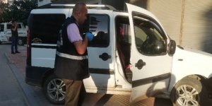 Torpidosunda para bırakılan araç soyuldu