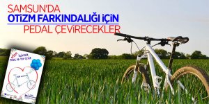 Samsun'da Otizm Farkındalığı için pedal çevirecekler