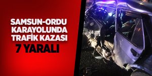 Samsun-Ordu karayolunda trafik kazası 