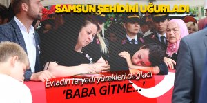 Samsunlu şehit toprağa verildi