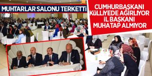 Karaduman'dan muhtarlara şok sözler