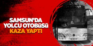 Yolcu otobüsü kamyonetle çarpıştı: 2 yaralı 