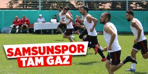 Samsunspor hazırlıklarını sürdürüyor