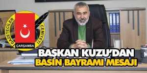 Sait Kuzu:  “Basın çalışanları önemli vazifeler üstlenmişlerdir”