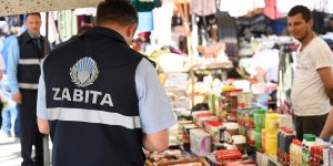 Tekkeköy zabıta ekipleri pazar denetiminde