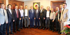 Köktaş'tan Samsun TSO'ya hayırlı olsun ziyareti