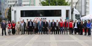 Ramazan ayı öncesinde Türk Kızılayı’na kan bağışladılar 