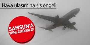 Hava ulaşımına sis engeli