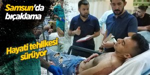 Kavgayı ayırmak isteyen emekli uzman çavuş sırtından bıçaklandı