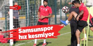 Samsunspor hız kesmiyor