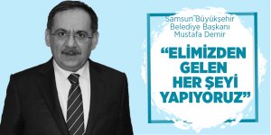 Başkan Demir’den “sel” açıklaması