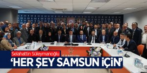 Süleymanoğlu: “Her şey Samsun için”