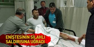 Samsun'da eniştesinin silahlı saldırısına uğradı