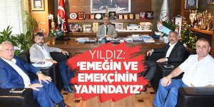 Memur-Sen'den Baro Başkanına ziyaret