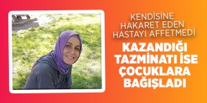 Samsun'da hemşireden örnek davranış