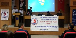 Geleneksel Hale Gelen 'Beton Bayramı' OMÜ'de Kutlandı