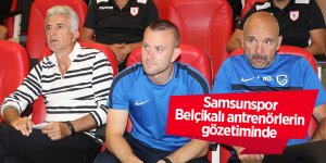 KRC Genk antrenörlerinden Samsunspor'a taktik