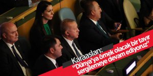 Karaaslan, Cumhurbaşkanı Erdoğan ile 'BM İklim Eylemi Zirvesi'ne katıldı