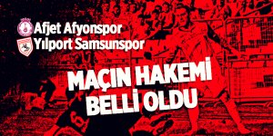 Maçın hakemi belli oldu