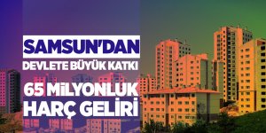 Tapu ve Kadastrodan 65 milyonluk harç geliri