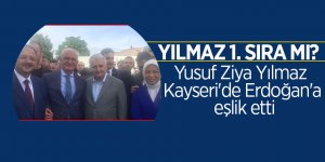 Yusuf Ziya Yılmaz Kayseri'de Erdoğan'a eşlik etti