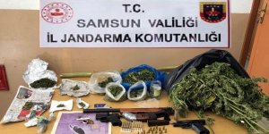 Jandarma’dan uyuşturucu ve silah operasyonu