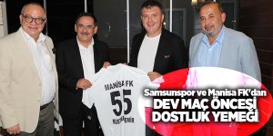 Başkanlar yemekte buluştu