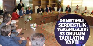 Denetimli tadilata teşekkür belgesi