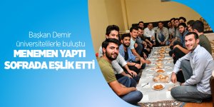 Başkan Demir’den öğrenci menemeni