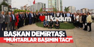 Başkan Demirtaş İlkadımlı muhtarlarla buluştu
