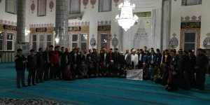 Çarşambalı gençler sabah namazında buluştu