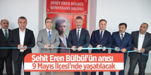 19 Mayıs İlçesi'nde Şehit Eren Bülbül Konferans Salonu açıldı