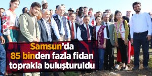 Vali Kaymak:  "83 binden fazla fidanı toprakla buluşturduk"