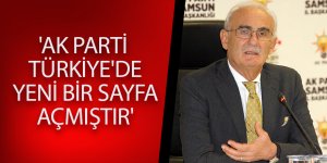 Yılmaz: 'AK Parti Türkiye'de yeni bir sayfa açmıştır'