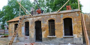 Tekkeköy'de asırlık tren istasyonu restore ediliyor 