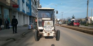 Samsun’da Traktör Kazası; 1 Yaralı