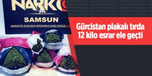 Samsun'da esrar operasyonu