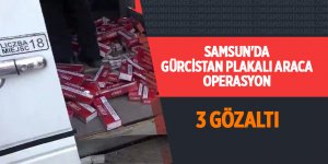3 bin 196 paket kaçak sigara ve 78 şişe içki ele geçirildi