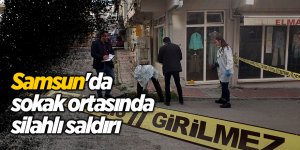 Bacağından yaralanan şahıs hastaneye kaldırıldı