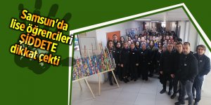 Kadına şiddete sanatla karşı çıktılar