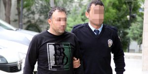 Kamyonun deposundan mazot çalarken yakalandı